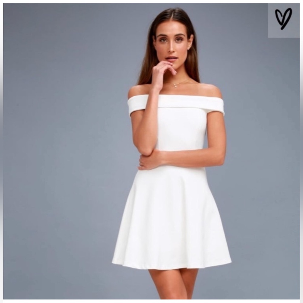 Lulu’s white dress